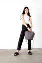 Tote no.1 in CHARCOAL GRAY