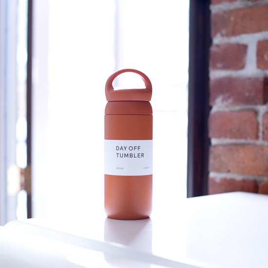 Kinto Coffee / Water Day Off Thermos - Orange