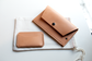 Veg Tan Leather Card Wallet