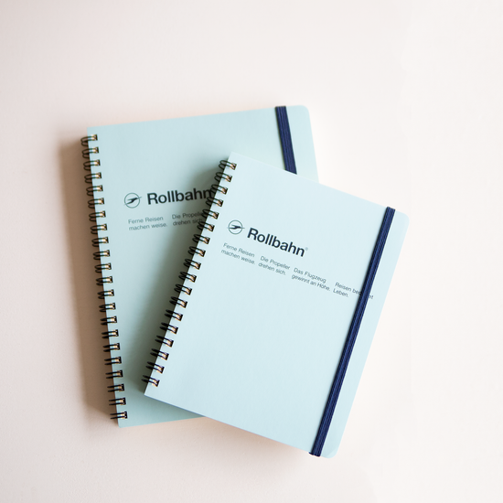 Rollbahn spiral notebook - Light Seafoam