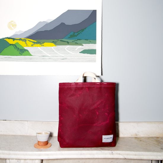 The Work Tote - in SUMAC