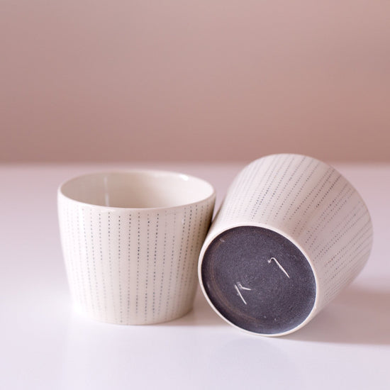 Reiko Yamamoto Ten Ten Cups - striped dots