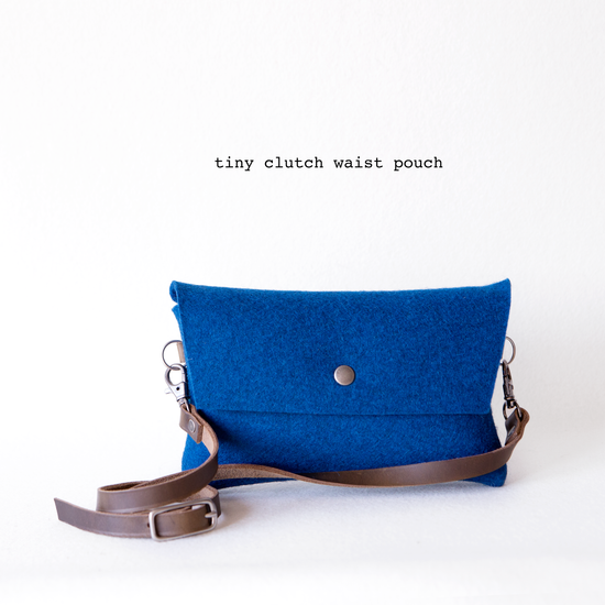 Deep Blue Tiny Clutch