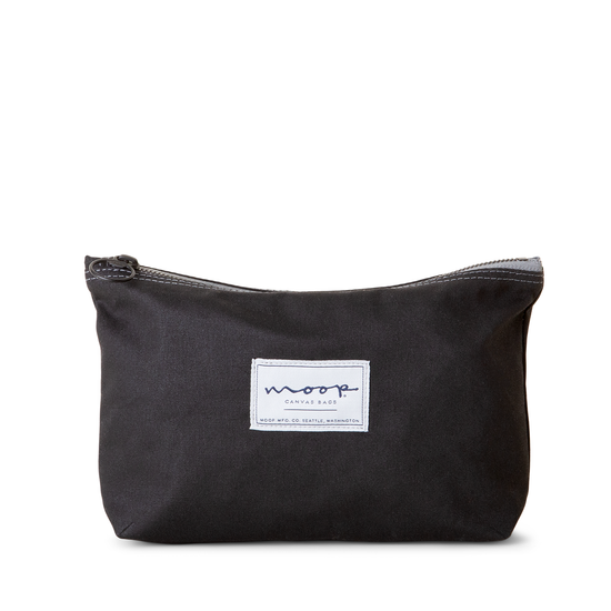 Tiny Zip Pouch - large - BLACK