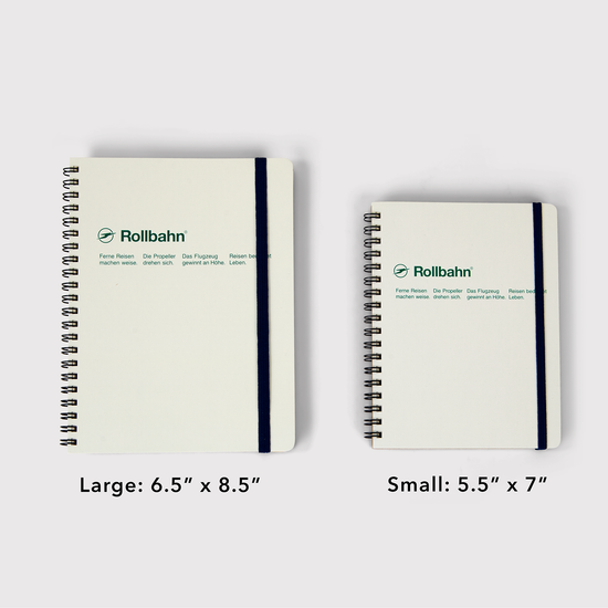 Rollbahn spiral notebook - CREAM