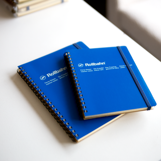 Rollbahn spiral notebook - Royal Blue