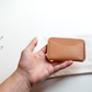 Veg Tan Leather Card Wallet