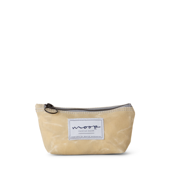 Tiny Zip Pouch - NATURAL