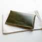 The Phone Wallet - Olive Leather